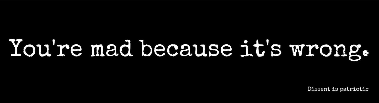 You're mad because it's wrong. image 0